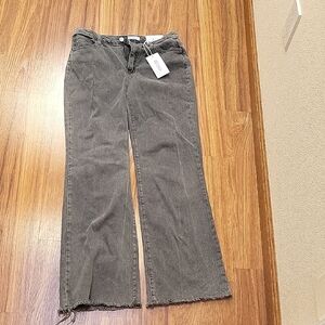 Zenana Outfitters Charcoal Wide-Leg Pants